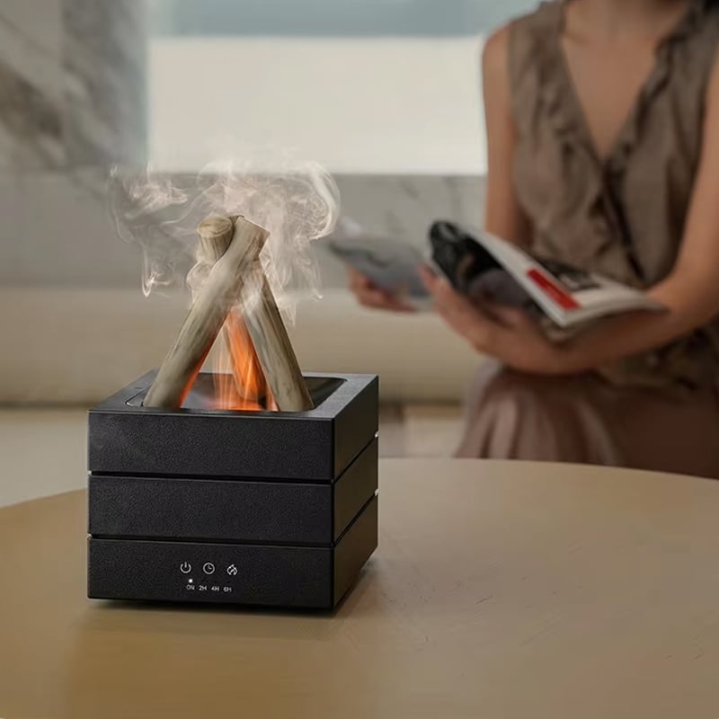 Sakerplus Flame Effect Essential Oil Humidifier