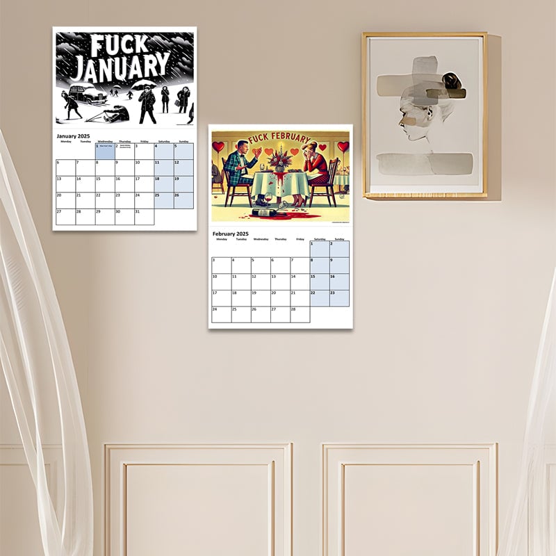 2025 F**k The Year Adult Calendar