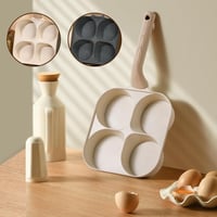 Thickened Deepened Four-hole Egg Frying Pan