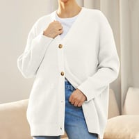 Pull Uni Col V En Maille