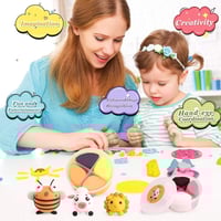Air Dry Clay Pets Group Modelling Clay Sets for Children