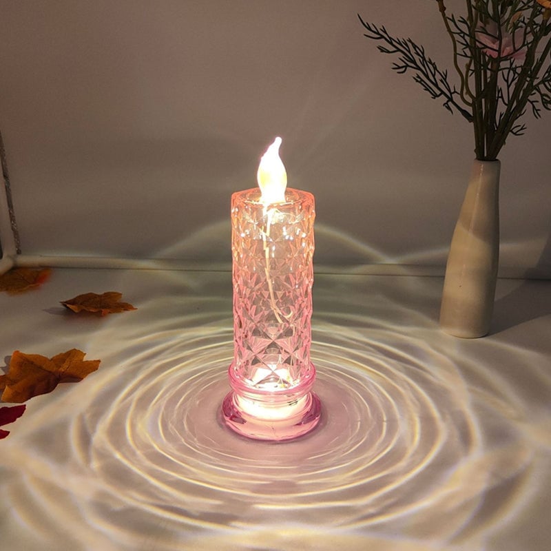 LED-Rosenlicht-Kerzenlampe