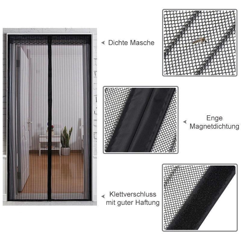 🔥🔥Anti Moskito & Insekten Magnet Mesh Türvorhang👍