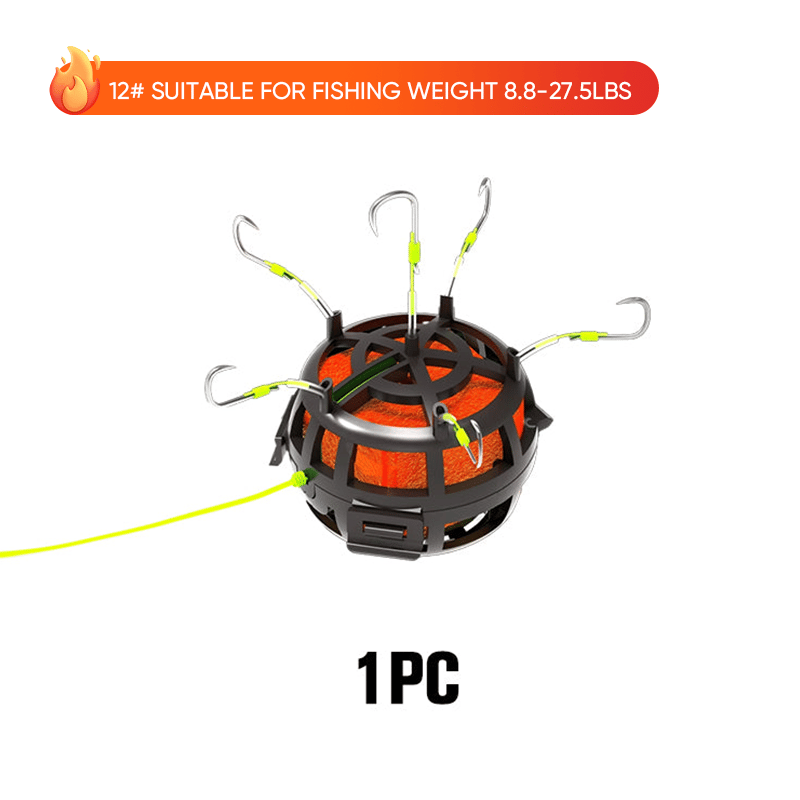 Reverse Bottom Bait Cage Fishing Hook