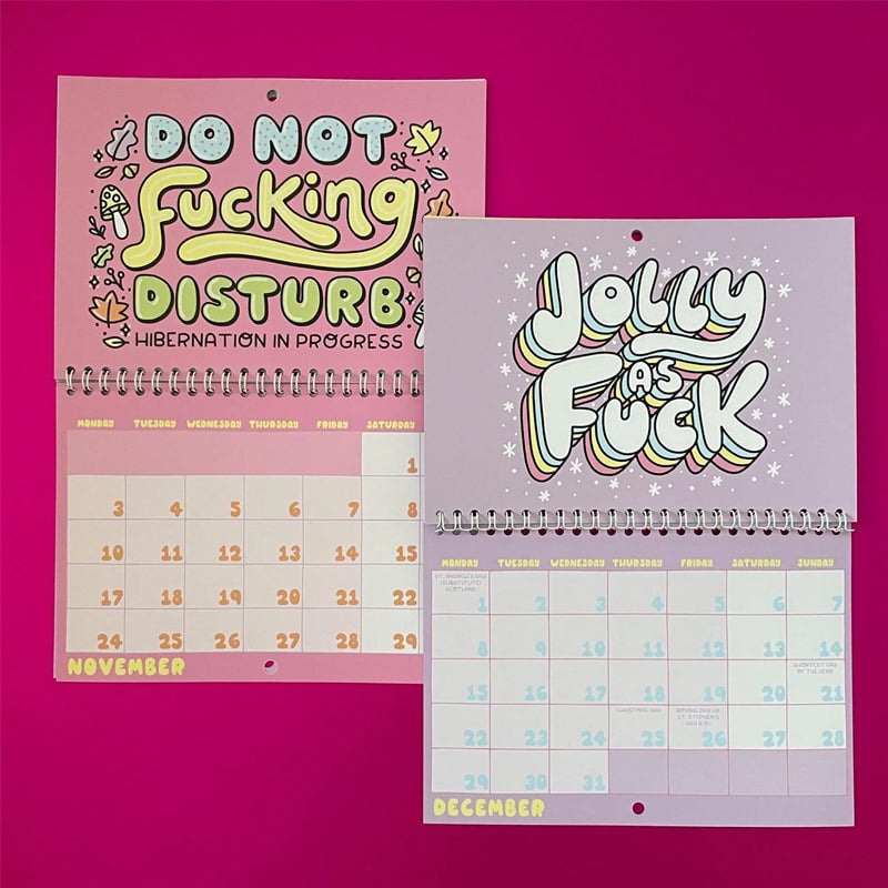 2025 Fuck Calendar