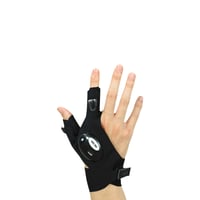 LED Gloves with Waterproof Lights