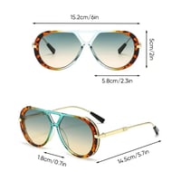 Double Bridge Sunglasses