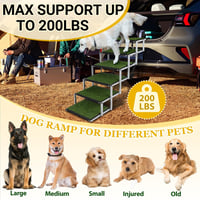 Sakerplus Dog Ramps for Cars