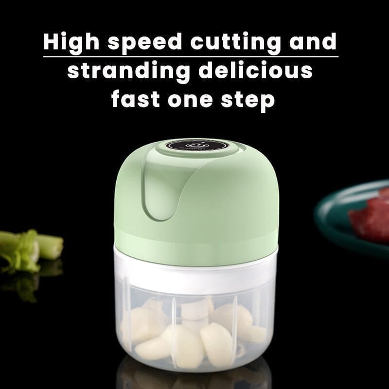 Sakerplus USB Rechargeable Electric Garlic Grinder