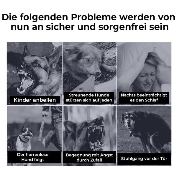 Ultraschall-Hundeabwehr