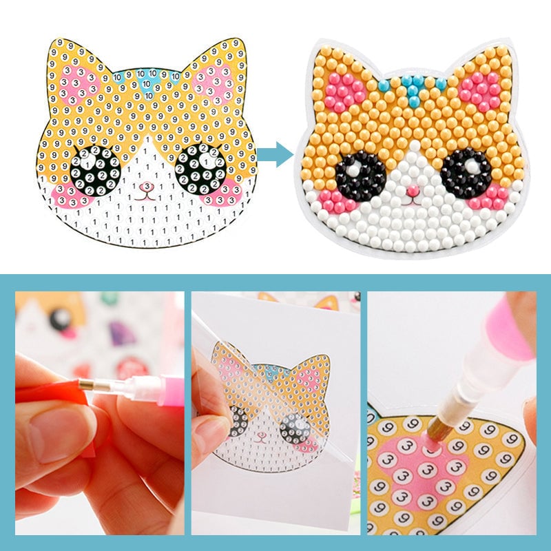 Cartoon-Diamant-Malerei