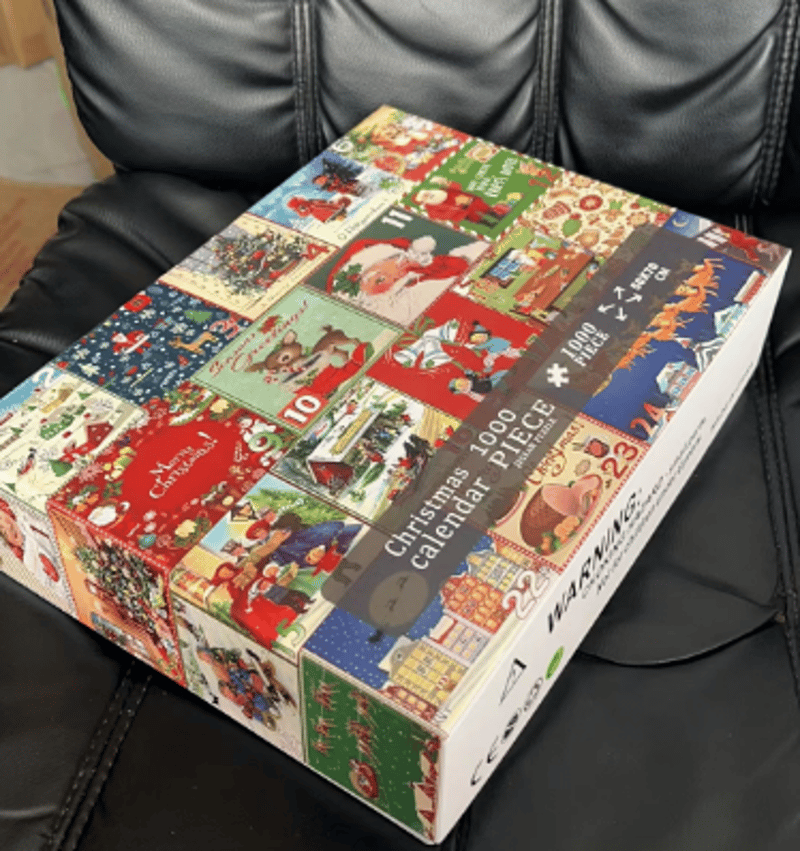 Christmas Advent Calendar Jigsaw Puzzle 1000pcs