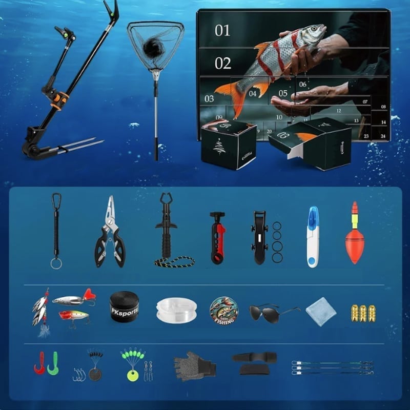 Fishing Tackle Countdown Mystery Box
