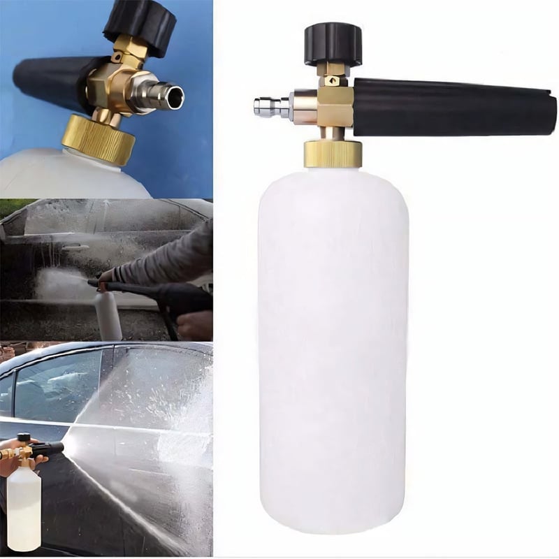 Améliorez votre expérience de lavage de voiture - Accessoire à double connecteur pour canon à mousse
