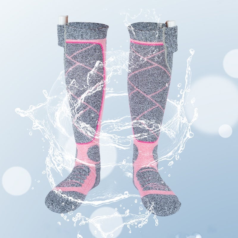 USB Heated Socks with 5000mAh Power Bank