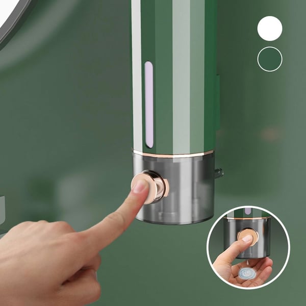 Dispenser di sapone manuale a parete