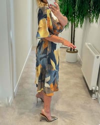Holle effen jarreteljurk met dubbele bandjes
