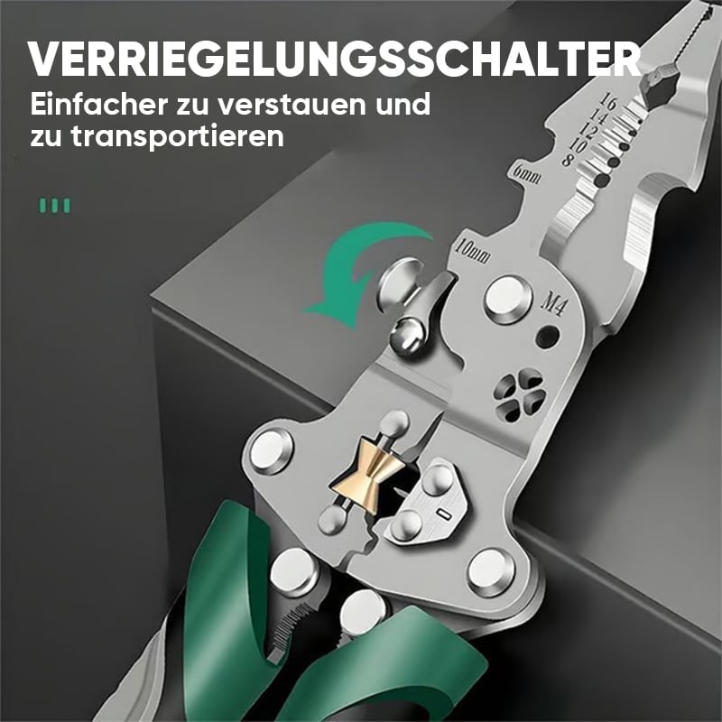 Sakerplus Multifunktions-Elektrikerzangen-Set