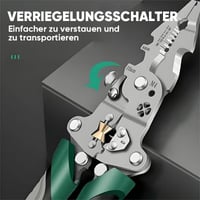 Sakerplus Multifunktions-Elektrikerzangen-Set