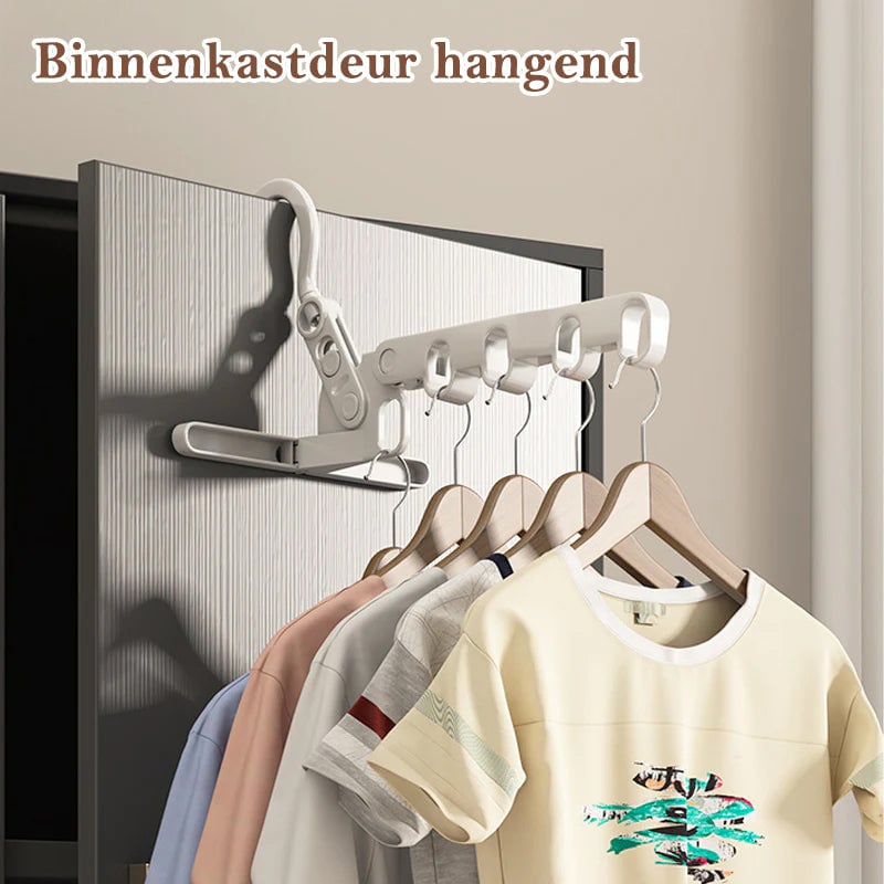 Opvouwbare reiskleerhangers