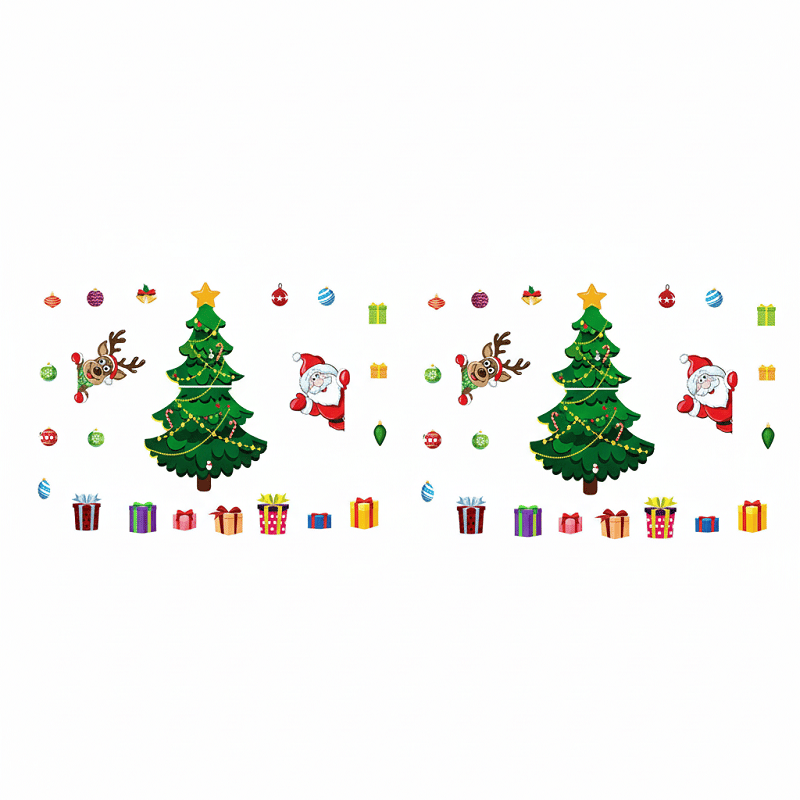 Kerstdecoratie koelkastmagneet