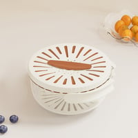 Multifunctional Foldable Handle Drain Bowl