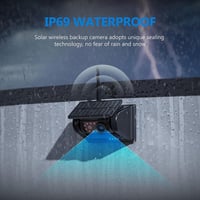 Sakerplus WiFi Solar Wireless Backup Camera