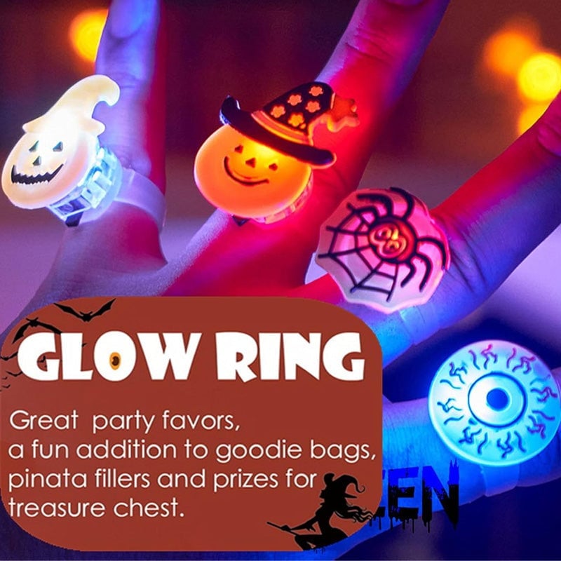Halloween LED Light-Up Party Favors