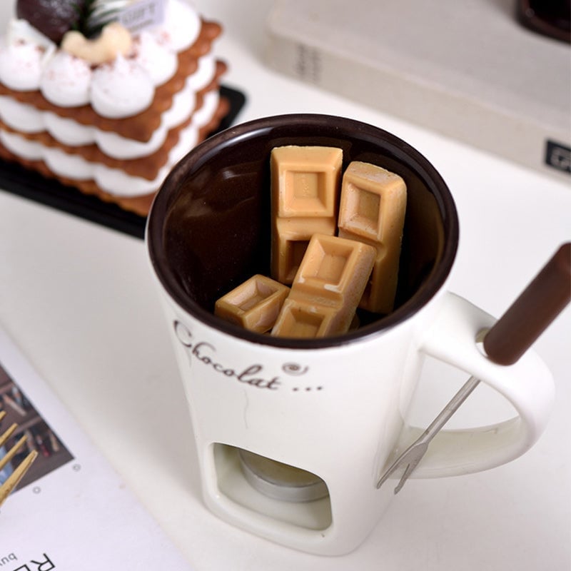 Multi-Functional Ceramic Fondue Mug