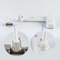 Ikke-elektriske lille bidet med knapper