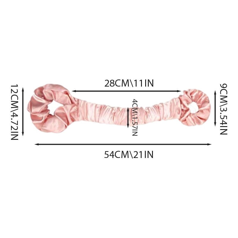 Multi-function Satin Heatless Hair Curler & Hair Tie Non