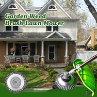 Sakerplus Garden Weed Brush Lawn Mower