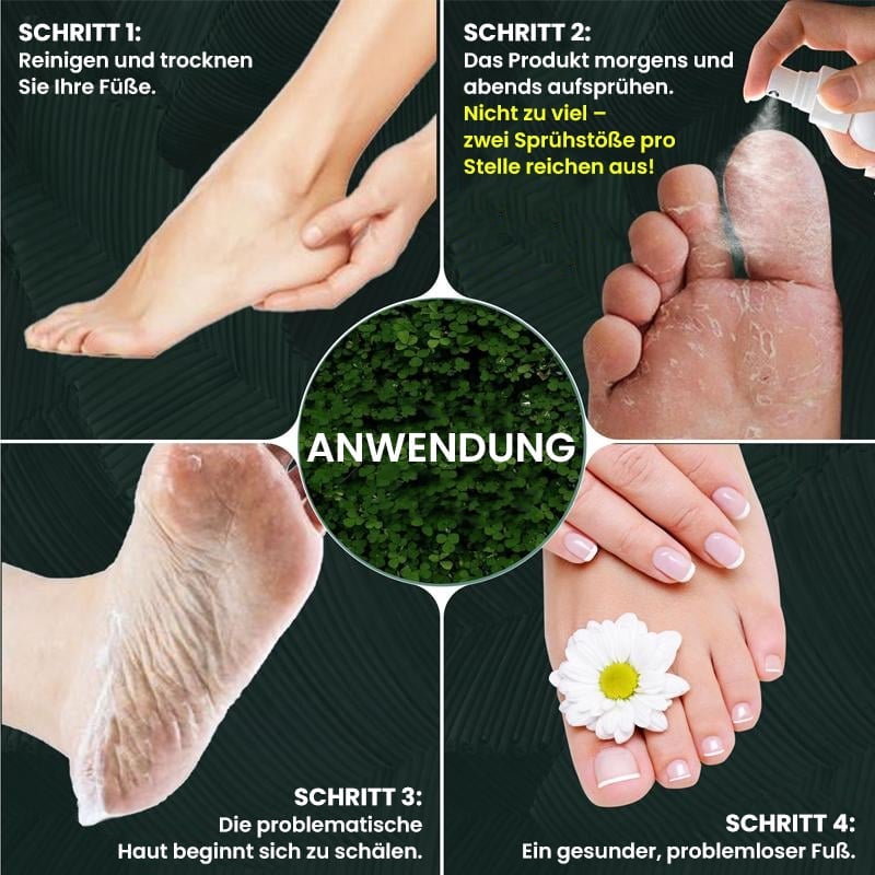 Hornhautentferner für die Füße