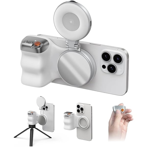 Saker Fun Shot Magnetic Grip & Magnetic Selfie Light