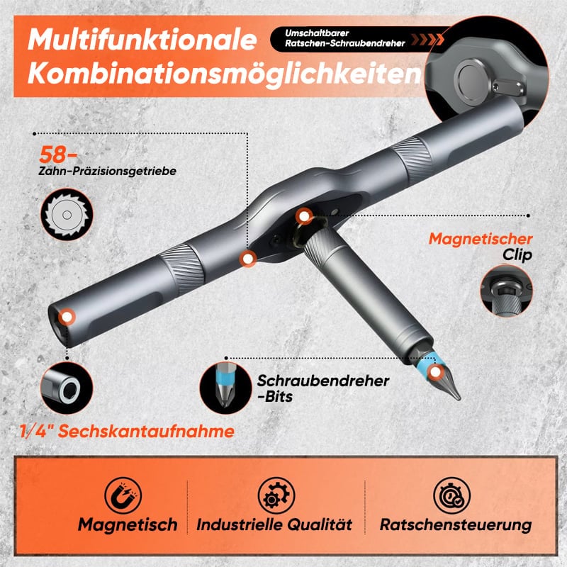 Sale20 - Ratschen-Schraubendreher Set 24-in-1