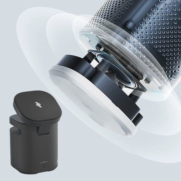 3-in-1 Magnetic Wireless Speaker & Dual Charger with Adjustable Stand