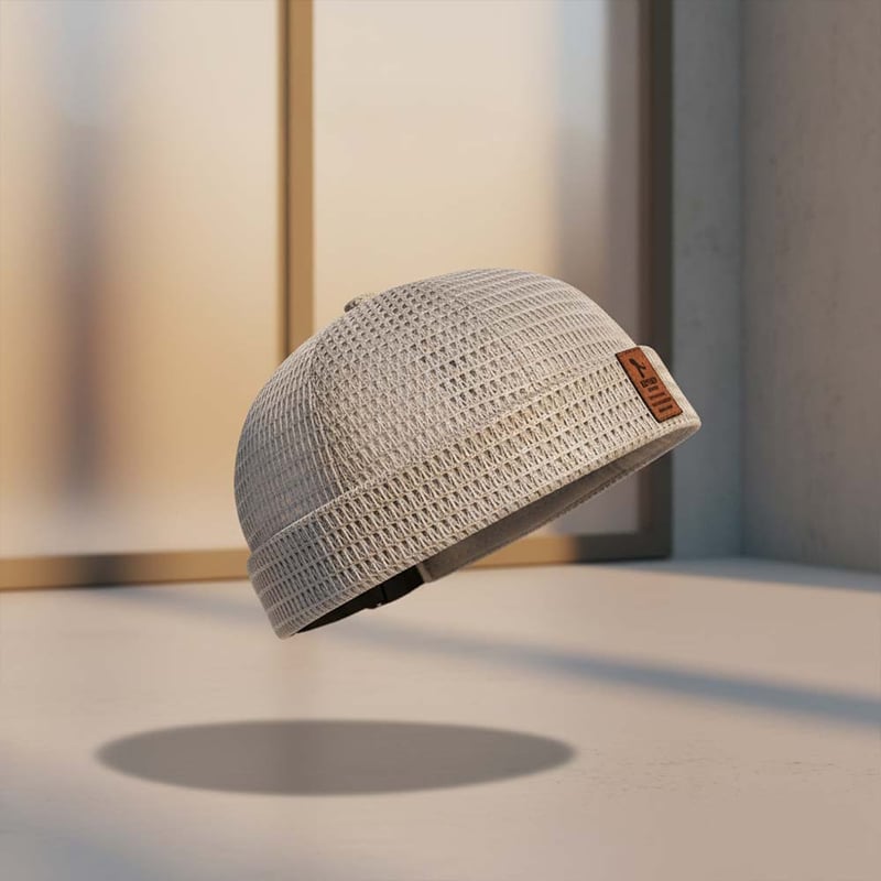 Lightweight Breathable Mesh Brimless Cap