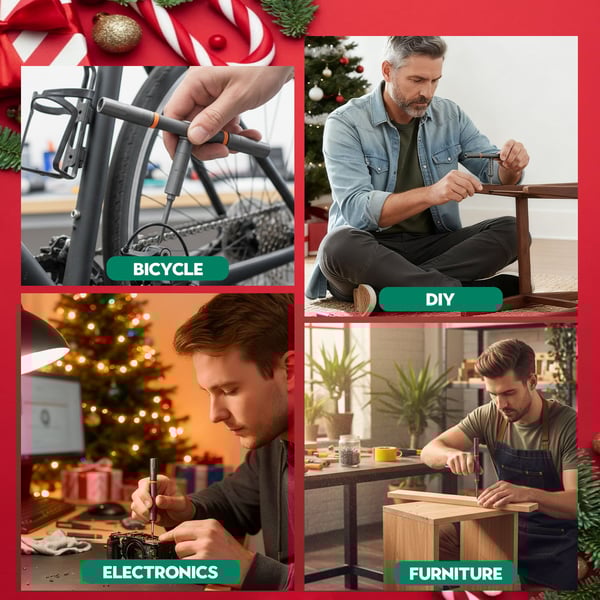 Sakerplus 42 in 1 Magnetic Screwdriver Set-Christmas Version