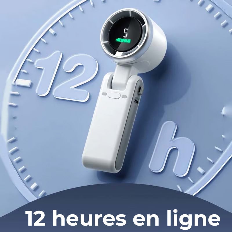 Ventilateur turbine pliable à haute vitesse