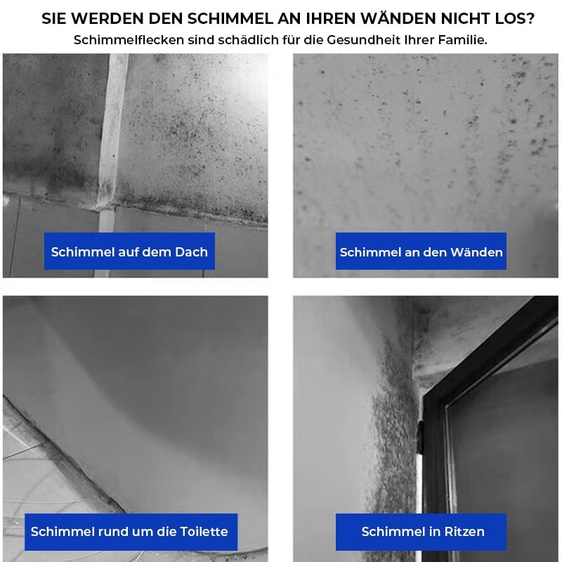 Schnell wirkendes Anti-Schimmel-Wandreinigungsspray