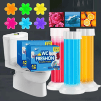 Toilet Bowl Cleaner Flower Gel