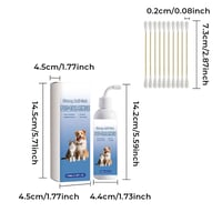 Gentle Antimicrobial Plant-Based Pet Ear Rinse