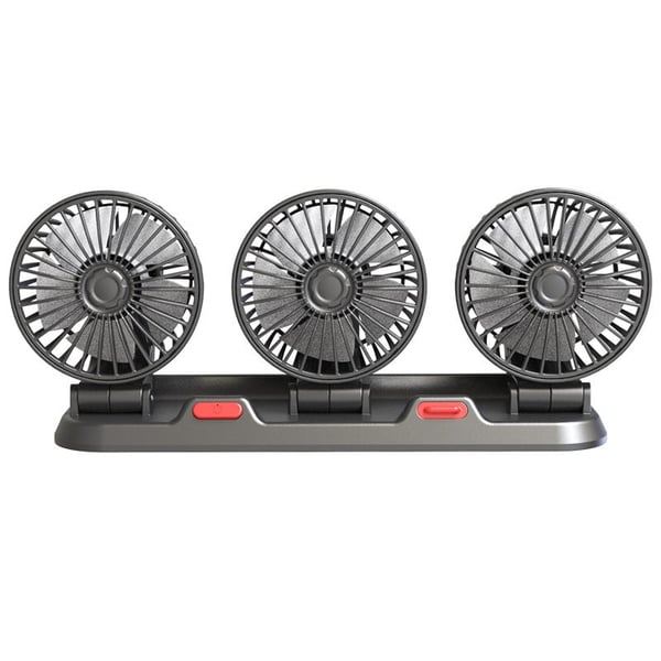 Sakerplus Portable 3-Head Car Cooling Fan