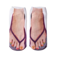 Purple Flip-Flops