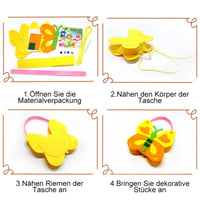 Handgefertigte Filztasche für Kinder