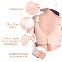 Soutien-gorge Bordé de Dentelle Sans Affaissement Sans Couture
