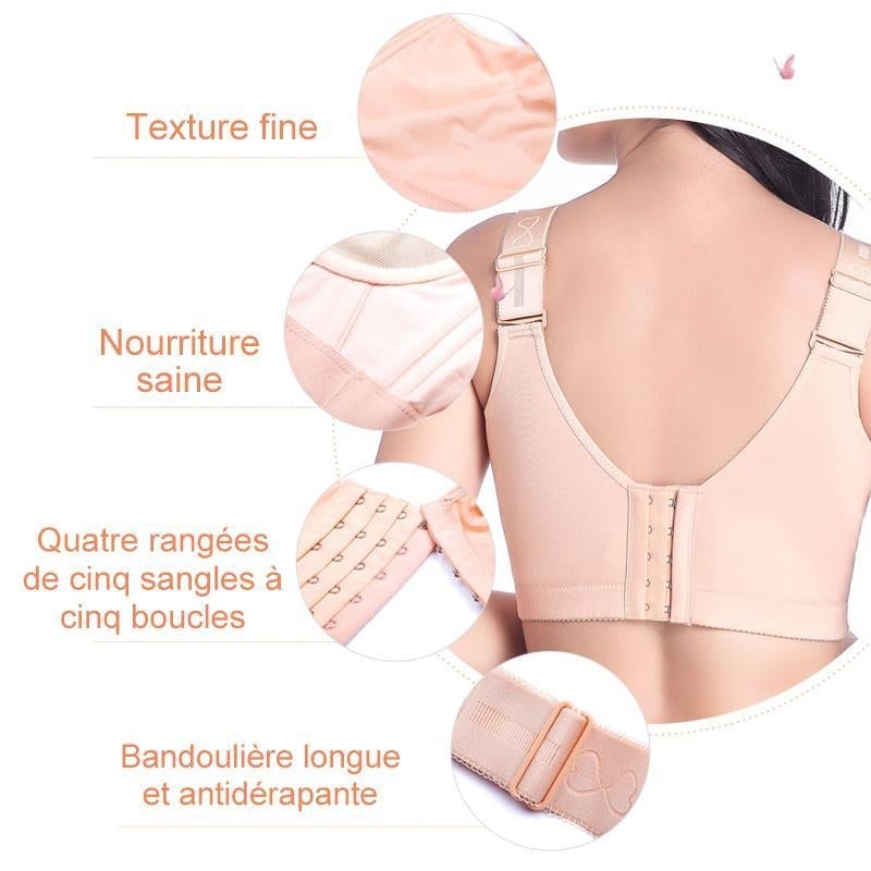 Soutien-gorge Bordé de Dentelle Sans Affaissement Sans Couture