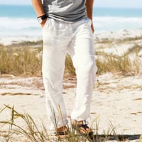 Linnen zakbroek voor heren