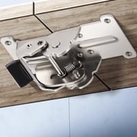 Saker 0-90-180 Grad Selbstsperr Klappscharnier Korrosionsbeständiger Unsichtbarer Verbinder