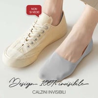 🔥Calze invisibili antiscivolo in seta di ghiaccio